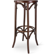 Carel houten barkuk walnoot - 83 cm