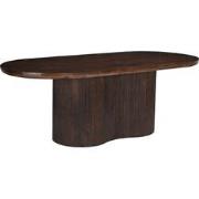 Livingfurn - Eetkamertafel Sevilla Brown 220cm - Mangohout