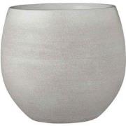 Mica Decorations douro ronde bloempot gebroken wit maat in cm: 23 x 26