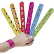 Decopatent  36 STUKS Smiley Klaparmbandjes - Uitdeelcadeaus - Klap Arm...