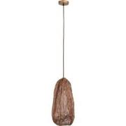 PTMD Maitia Copper Rough Looking Fabric Ceiling Lamp
