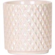 Kolibri Home | Diamond pearl sierpot - Travertine - Ø9cm