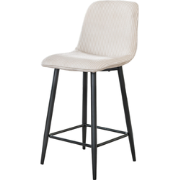 AnLi Style Barstoel Rib - Rock gebroken wit