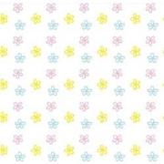 Duni Paasservet Bloemen Multi 33x33 cm