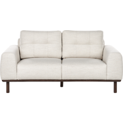 Beliani LAURILA - Tweezitsbank-Beige-Polyester