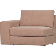 vtwonen Family 1-Zits Bank Element  Arm Links - Polyester - Roze