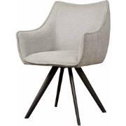 Tower living Riviera swivel armchair - Light grey