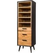 Tower living Bresso - Bookcase 3 drws. + 5 niches - 55