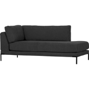 vtwonen Couple Lounge Bank Element Rechts - Polyester - Donkergrijs