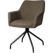 Tower living Ortana swivel armchair - Dark brown