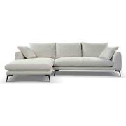 Tower living nottingham 2,5-ar + chaise l - Light ivory