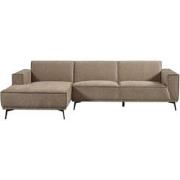 Tower living Leeds 2,5-seater AR + Chaise Lounge L - Moss Grey