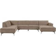 Tower living Leeds Chaise Lounge R + 2,5 seater no arm - Ottoman L - M...