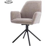 Tower living Amaro swivel armchair - Beige grey