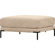 vtwonen Couple Poef - Polyester - Natural Melange - 44x100x100