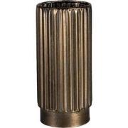 Clayre & Eef Vaas  Ø 11x23 cm Goudkleurig Metaal Rond Metaal Vaas
