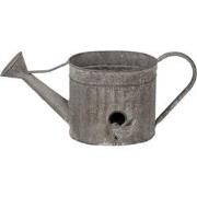 Clayre & Eef Decoratie Gieter  39x18x16 cm Grijs Metaal Woonaccessoire...