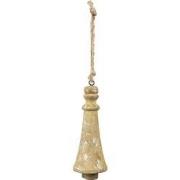 Clayre & Eef Hanger  Ø 6x16 cm Bruin Hout Woondecoratie