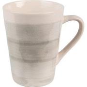 Clayre & Eef Mok  400 ml Grijs Groen Keramiek Koffiemok
