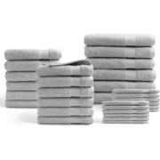 DoubleDry Hotel Handdoeken 30-delig Set - 100% Katoen 500 g/m2 - Zacht...