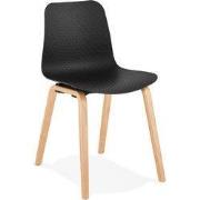 Scandinavische stoel PACIFIK zwart