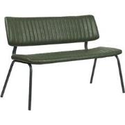 LABEL51 Eetkamerbank Gusto - Hunter - PU-Leder - 120 cm