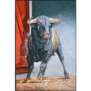 Fine Asianliving Olieverf Schilderij 100% Handgeschilderd 3D met