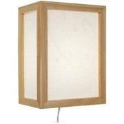 Fine Asianliving Japanse Wandlamp Rijstpapier Shoji Hout Shizuka