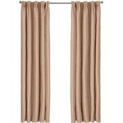 Larson - Luxe hotel blackout gordijn - met haken - 1.5m x 2.5m - Donke...