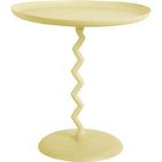 Leitmotiv - Bijzettafel Zig Zag Medium - Zachtgeel