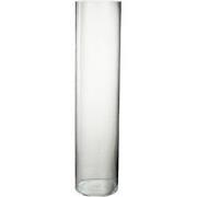 J-Line - Vaas Buis Glas Transparant - 15.5x15.5x68cm