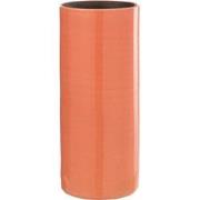J-Line - Vaas Flek Keramiek Roze Small - 15x37x37cm