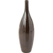 J-Line - Vaas Fles Terra Blinkend Bruin Small - 18x18x70cm