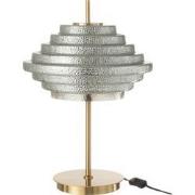 J-Line - Tafellamp Led Goud Metaal/rookglas - 54x36x36cm