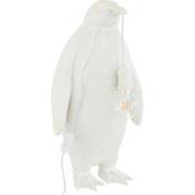 J-Line - Tafellamp Pinguïn Resine Wit Large - 32.5x31x59cm