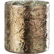 J-Line - Windlicht Geoxideerd Cilinder Koper Large - 15x15x16cm