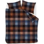 Beddinghouse Flanel Dekbedovertrek Becket Blue-1-persoons (140 x 200/2...