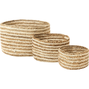 Beliani KAHU - Mand-Natuurlijk-Jute