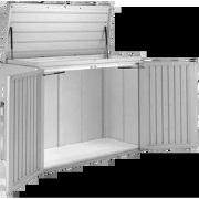 BIOHORT | HighBoard | Zilver Metallic | Formaat 160 | 160 x 70 cm