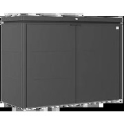 BIOHORT | HighBoard | Donkergrijs Metallic | Formaat 160 | 160 x 70 cm