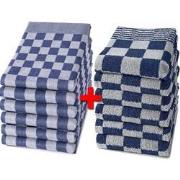 Slaaptextiel HORECA Theedoeken en Keukendoeken Set - 6 Theedoeken - 6 ...