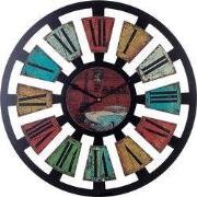 Decopatent® XL Ronde Wandklok 60 Cm PARIS - Muurklok - Keuken - Woonka...