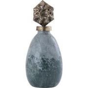 PTMD Deco Object Cherisee - 16x16x36 cm - Glas - Messing