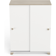 Kast 2 schuifdeuren L79,9 cm - IZZY
