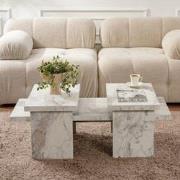 Salontafel Marmerlook Melamine Rebellion