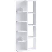 Boekenkast met 4 vakken en 4 legplanken H150 cm  LILY