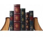 Decopatent - Vintage Houten Boekensteunen - 2-Delige Set - Boekensteun...