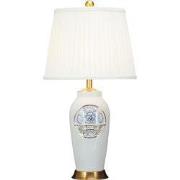 Fine Asianliving Chinese Tafellamp Modern Lotus D42xH81cm