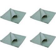 QUVIO Servet – Katoen – 40x40cm – Groen – Set van 4