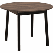 Uitschuifbare tafel van 100 tot 131 cm met massief houten poten - VINA